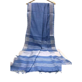 Khadi Linen Saree M J HANDLOOM